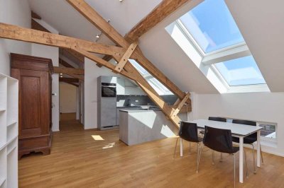 Vollmöblierte 3-Zimmer-Dachgeschosswohnung in Aachen