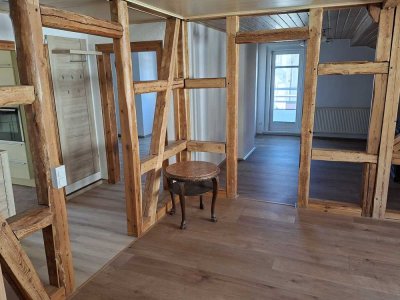 sanierte und gedämmt Dachgeschosswohnung
