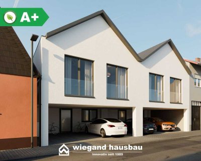 Ausbauhaus für ein modernes KFW 40 Reihenhaus inkl. Grundstück mit Südausrichtung