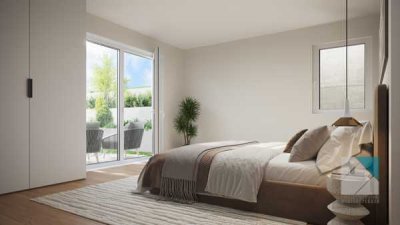 Erdgeschoss Wohnung mit vollwertigem Wohnraum im KG in exklusiver Lage von Germering