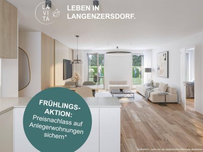LAVITA Frühlingsaktion nur noch bis 30.06.2025 - Ideale Neubauwohnung als Vorsorgewohnung mit Terrasse und Garten in Südausrichtung