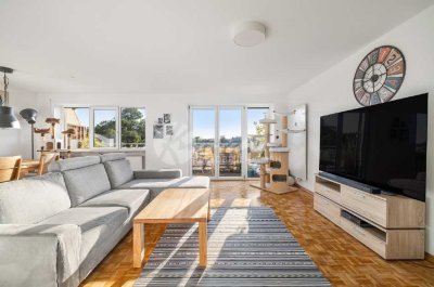 Penthouse am Theodor-Heuss-Platz, 4ZKB mit Loggia, Aufzug, modernem Bad und weitläufiger Aussicht