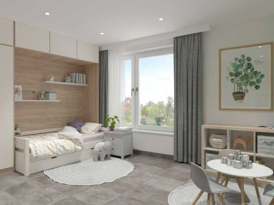 Zukunftsorientiert: Durchdacht geplante Familienwohnung im urbanen, charmanten BlueVillage®