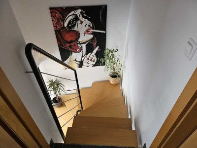 Außergewöhnliche Wohnung über 2 Etagen