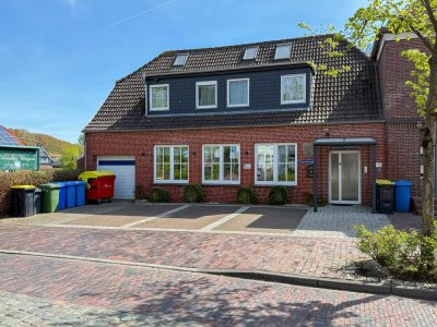 Zentral gelegene und modernisierte Pension mit Frühstücksraum in Dornum