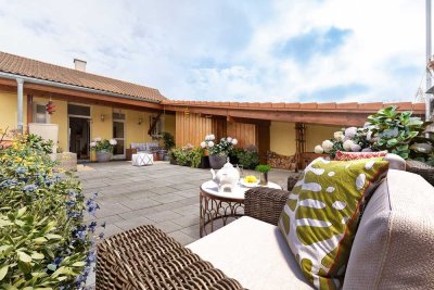 "Haus auf dem Haus“ mit großzügiger Dachterrasse – Wohnen über den Dächern von Schliengen!