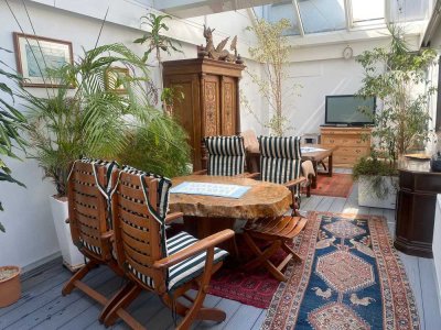Edle Parterrewohnung Nähe Borussia und Nordpark mit 30 qm Wintergarten