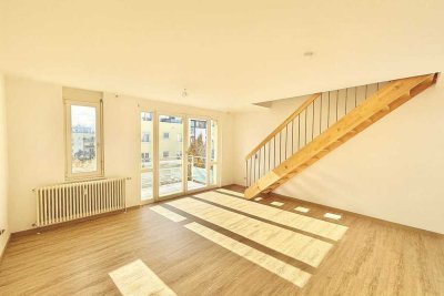 Wohlfühlen auf zwei Etagen – 2-Zimmer-Maisonette mit Balkon und TG-Stellplatz