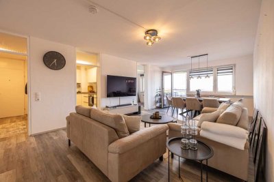 Barrierefreier Zugang: Perfekte 3-Zimmer-Wohnung mit Balkon und Garage in Oberderdingen