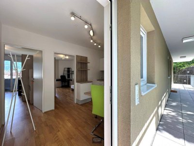 226 Immobilien: INNSBRUCK-WILTEN: 2-Zimmer-Wohnung mit Balkon und Nordkettenblick / inkl. Tiefgaragenabstellplatz