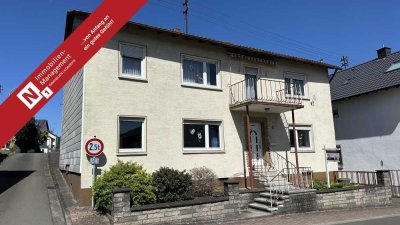RESERVIERT- Beurkundung am 13.06.25 - Großes Ein- bis Zweifamilienhaus mit Garage und Garten