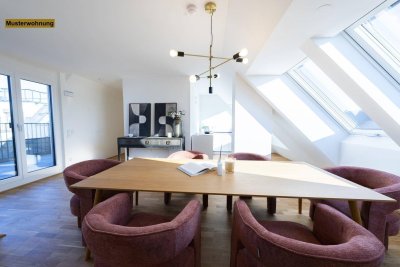Charmante 3-Zimmer-Wohnung in exklusivem Neubauprojekt - urbanes Flair im MAJA