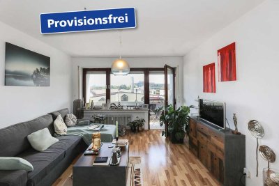 - Zentral in Neu-Ulm gelegen - 
1-Zimmer-Wohnung mit Balkon