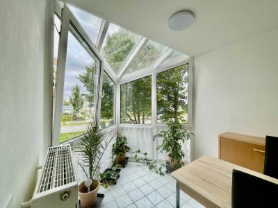 3-Zimmer mit Wintergarten und Balkon – renoviert, bezugsfrei
