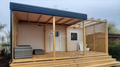 NEUER PREIS für neues Mobilheim im Ruster Storchencamp