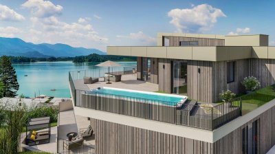 Leben am Faaker See - Exklusive Pentouse Wohnung mit beeindruckendem See- und Bergblick (Top 7)