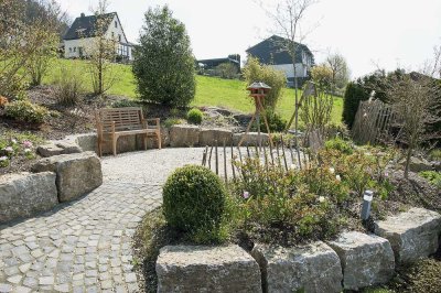 Wohnung mit Garage und Terrasse