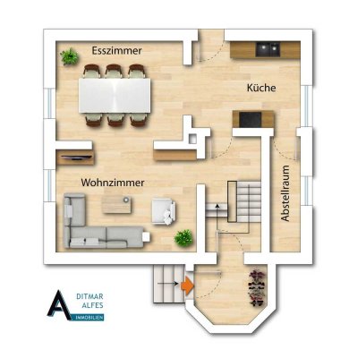 Doppelhaushälfte mit Potenzial in naturnaher Lage von Arnsberg-Oeventrop