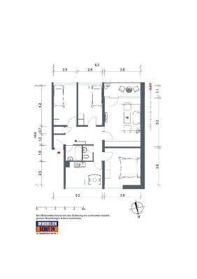 Demnächst frei! 4-Zimmer-Wohnung in Kreuztal