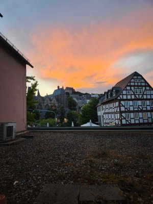 Helle 3 ZKB mit Schlossblick in zentraler Lage Marburgs