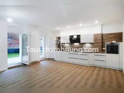 Tauschwohnung: Moderne 2 Zimmer Wohnung mit privatem Garten im Herzen von F