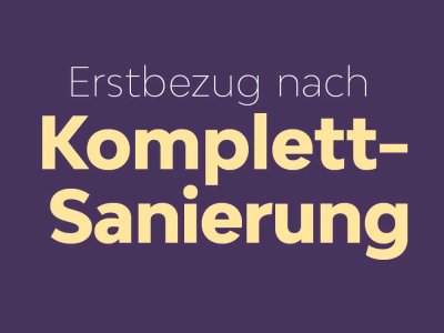Hier macht Stubenhocken Spass - EG rechts