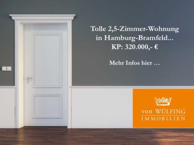 Tolle 2,5-Zimmer-Wohnung in Hamburg-Bramfeld...