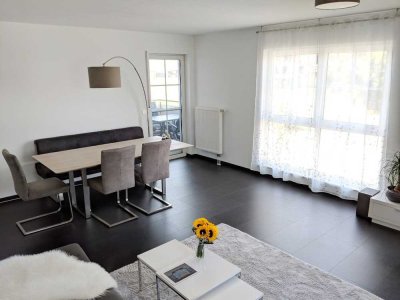 Moderne 3,5-Zimmer-Wohnung mit Garten & Balkon in sehr ruhiger Lage