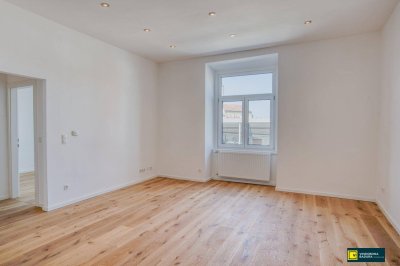 Sanierte 2-Zimmer-Wohnung in geschichtsträchtigem Gebäude | Provisionsfrei