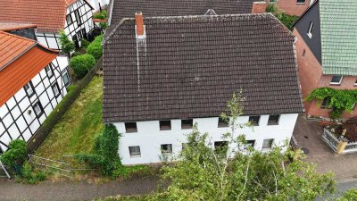 Sanierungsobjekt mit Baugenehmigung und Plänen für Doppelhaushälften