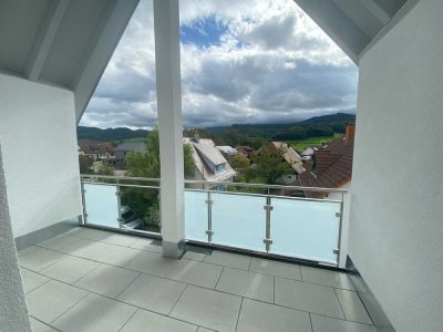 DG-Neubauwohnung mit Fernblick in Wittnau, 15 Min. bis FR-Zentrum