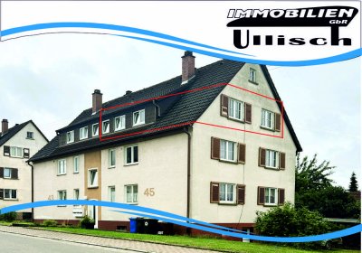 3 Zimmer Dachgeschosswohnung in Zentaler Lage von Spaichingen