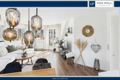 Lichtdurchflutete 3-Zimmer-Maisonettewohnung mit Sonnenbalkon in Rath/Heumar