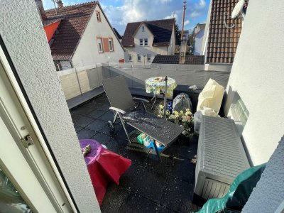 3-Zimmer-Wohnung mit großer Sonnenterrasse zentrumsnah