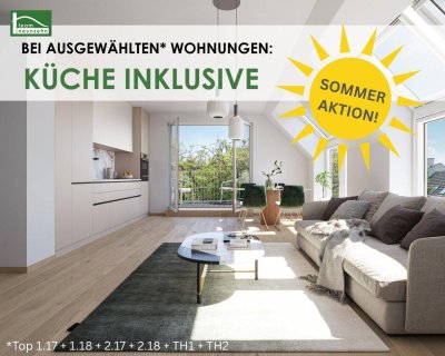 SOMMER AKTION - KÜCHE INKLUSIVE - Fertigstellung erfolgt! Sofort bezugsfähig! Sehr hochwertige Neubau-Erstbezugswohnungen in ruhiger Lage!