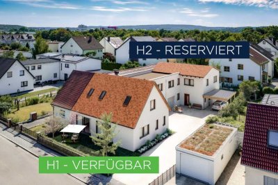 H2 - RESERVIERT - Neubau DHH im Westheim! Traumhafte Lage mit modernstem Wohnkomfort