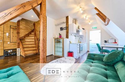 Lichtdurchflutete Maisonette mit Potenzial – Sanierter Wohntraum auf zwei Dachgeschossetagen