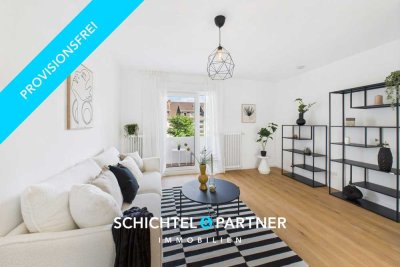 Provisionsfrei | Direkt Einziehen: 3-Zimmer-Wohnung mit Balkon in der Neustadt