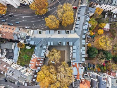 MODERNE UND EXKLUSIVE AM RANDE DER ALTSTADT – luxuriöse 3-Zimmer-Wohnung mit Wintergarten & Balkon