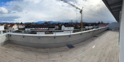 PENTHOUSE mit Bergpanorama in ruhiger Lage von Bad Aibling