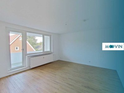 **FRISCH RENOVIERT: 2-Zimmer-Wohnung mit BALKON und Tageslichtbad**