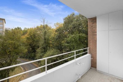 1-Raum Apartment mit sep. Küche, Duschbad & Balkon - Platzwunder in top Lage, hohes Renditepotential