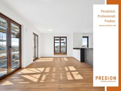Lichtdurchflutete Dachgeschosswohnung mit Loggia in exklusiver Lage – Neubauquartier Deiker Höfe!