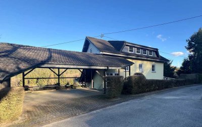 Wohntraum am Ortsrand mit Fernblick, idyllischem Garten & viel Platz zum Leben