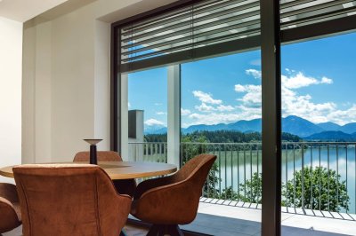 Ahtemberaubender See-Bergblick, 2 Zimmer und 10m² Terasse