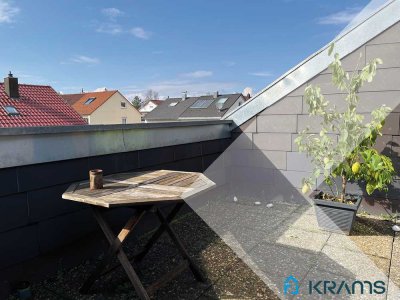 Inmitten der Reutlinger Römerschanze: Charmante 2,5-Zimmer-Wohnung mit gemütlicher Dachterrasse!