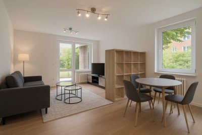 Möblierte 1,5-Zi-Whg. | Young Prof oder Projektmitarbeiter| Südterrasse | TG | Zentrum Wedel