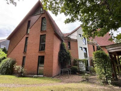 Neues Badezimmer: 2-Zimmerwohnung in ruhiger Sackgassenlage direkt am Naturschutzgebiet „Streitmoor“