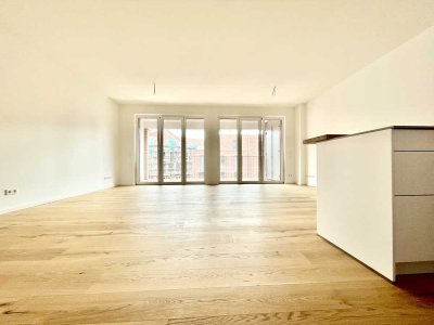Charlottes Garten: Lichtdurchflutete 4-Zimmerwohnung mit luxeriöser Ausstattung und Südloggia