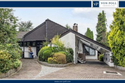 Freistehendes Architektenhaus im Bungalowstil in zentraler Lage von Heiligenrode